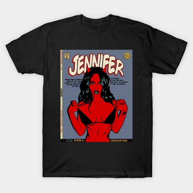 Jennifer's body comic cover T-Shirt by mrryaammm